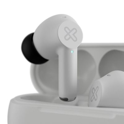 Imagen 2 del producto Klip Xtreme Audifonos TWS EdgeBuds ANC Blanco KTE-755WH