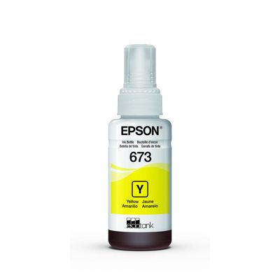 Botella de Tinta Epson Color Amarillo T673