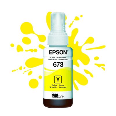 Imagen 2 del producto Botella de Tinta Epson Color Amarillo T673