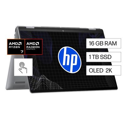 Imagen 2 del producto Laptop HP Envy X360 16-ad0003la Amd Ryzen 7-8840H 16GB 1TB