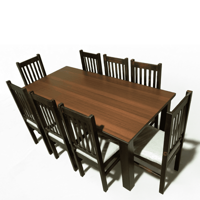 Juego de Comedor Praga 8 Sillas Mesa Rectangular