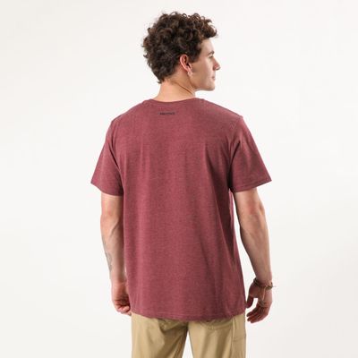 Imagen 2 del producto Polera Marmot Hombre Chest Logo Tee Rojo