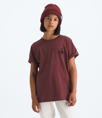 Imagen 2 del producto Polera Teen Evo Snow Sports Short Sleeve Tee- Graphic Niños Burdeo