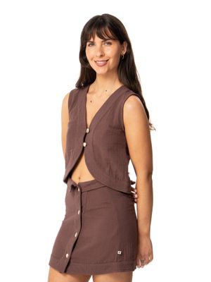 Imagen 2 del producto Polera Kivül Mujer Top Mar Burdeo