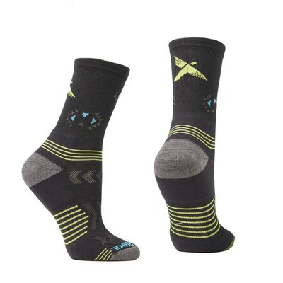 Imagen 2 del producto Calcetin Andesgear Unisex Running Mid Crew Negro