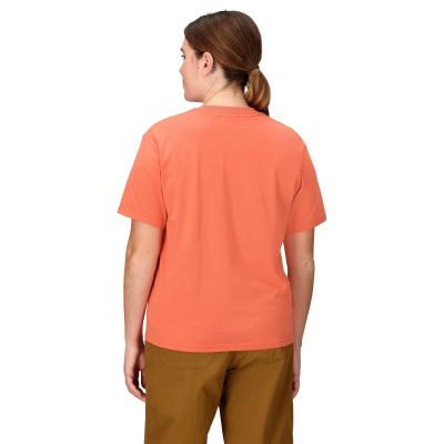 Imagen 2 del producto Polera Marmot Mujer Flower Marty Tee Ss Naranjo