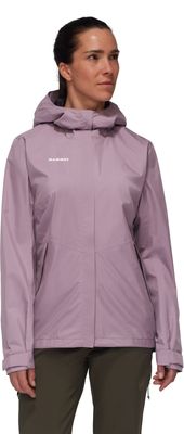 Chaqueta Mammut Mujer Alto Hs Hooded Morado