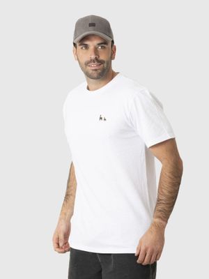 Imagen 2 del producto Polera Kivül Hombre Postales Reciclada Blanco