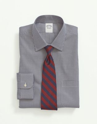Camisa Brooks Brothers Hombre Sppt Ain Reg - Gingham Azul