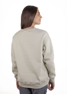 Imagen 2 del producto Polerón Marmot Mujer Mini Logo Crew Gris