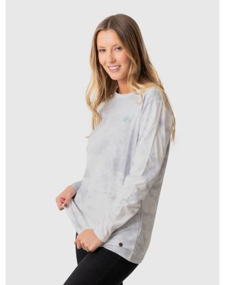 Imagen 2 del producto Polera Stoked Mujer Clouds Ml Azul Azul