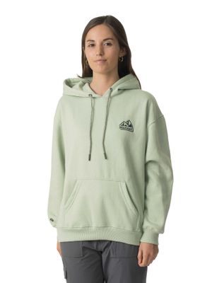 Polerón Marmot Mujer Chest Retro Logo Hoody Verde