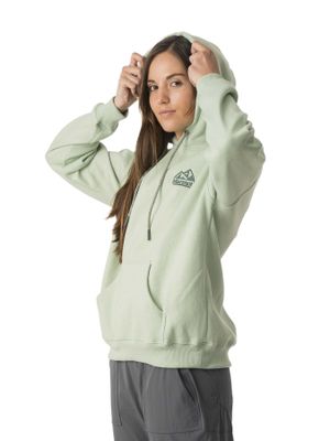 Imagen 2 del producto Polerón Marmot Mujer Chest Retro Logo Hoody Verde