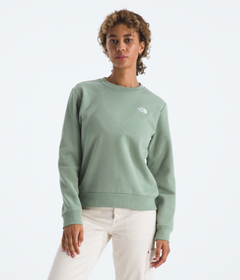 Imagen 1 del producto Poleron Evo Simple Dome Crew Mujer Verde Claro