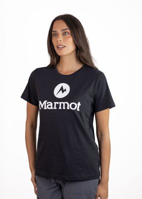 Imagen 1 del producto Polera Marmot Mujer Circle Logo Tee Negro