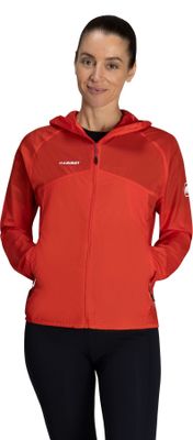 Chaqueta Mammut Mujer Convey Wb Hooded Jacket Af Rojo