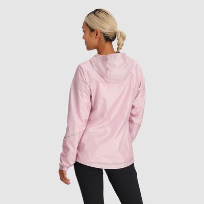 Imagen 2 del producto Chaqueta Outdoor Research Mujer Helium Rain Jacket Rosado