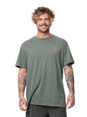 Polera Stoked Hombre Logo Verde