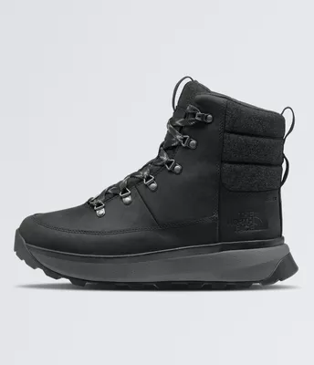 Zapato Bergen Leather Wp Hombre Negro