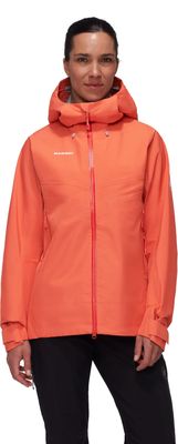 Chaqueta Mammut Mujer Crater Iv Hs Hooded Naranja