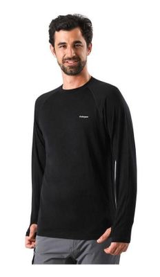 Primera Andesgear Hombre Capa Lana Merino Negro