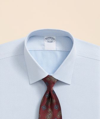 Imagen 2 del producto Camisa Brooks Brothers Hombre Ni Supima Dobby Ainsley Slim Celeste