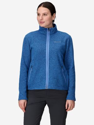 Polar Marmot Mujer Drop Line Jacket Celeste