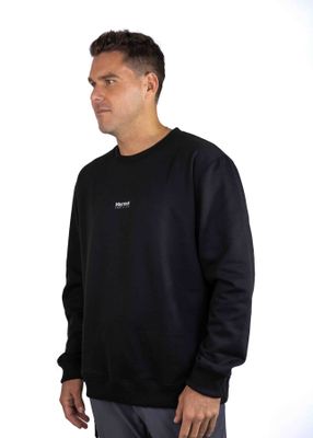 Imagen 2 del producto Polerón Marmot Hombre Mini Logo Crew Negro