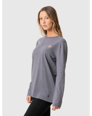 Imagen 2 del producto Polera Stoked Mujer Clouds Ml Gris