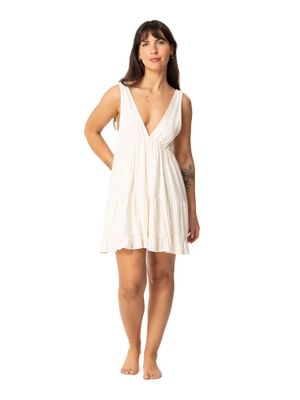 Vestido Kivül Mujer Veky Beige