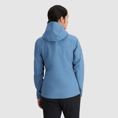 Imagen 2 del producto Chaqueta Outdoor Research Mujer Aspire 3L Rain Azul