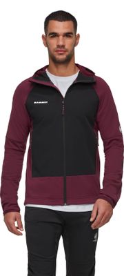 Polar Mammut Hombre Massone Ml Hooded Rojo