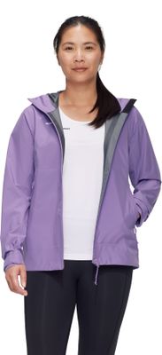 Chaqueta Mammut Mujer Alto Light Hs Hooded Morado