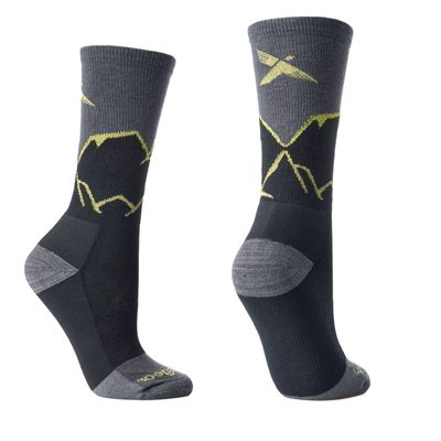 Imagen 2 del producto Calcetin Andesgear Unisex Hiking Light Crew Gris