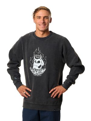 Polerón Stoked Hombre Arte Negro