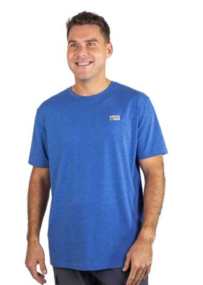 Imagen 1 del producto Polera Marmot Hombre Chest Label Tee Azul