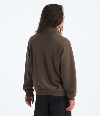 Imagen 2 del producto Poleron Evo Simple Dome 1/4 Zip Hombre Café