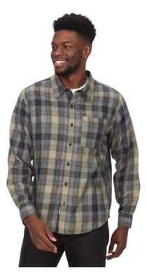 Camisa Marmot Hombre Manga Larga Fairfax Novelty Único color