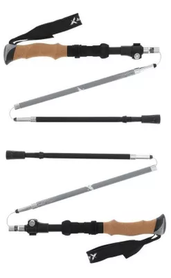 Bastones Andesgear Unisex De Trekking Cochamó Negro