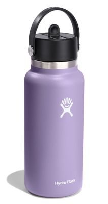 Imagen 2 del producto Botella Hydroflask Boca Ancha Y Bombilla 943Ml Violeta