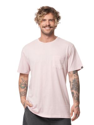 Polera Stoked Hombre Calm Rosado