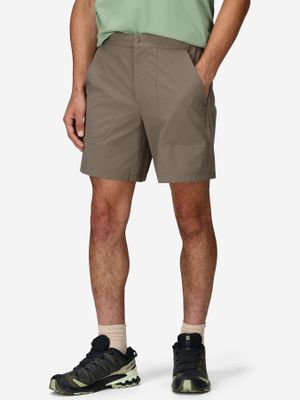 Shorts Marmot Hombre Arex Upf40 Short 7"" Café