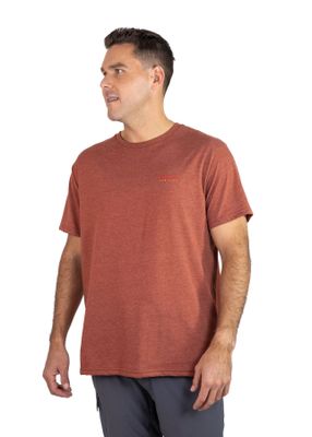 Imagen 2 del producto Polera Marmot Hombre For Life Chest Logo Tee Naranjo