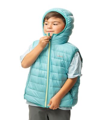 Chaqueta Andesgear Kids Chonchi Vest Reversible Celeste