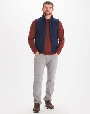 Polar Marmot Hombre Drop Line Vest Azul