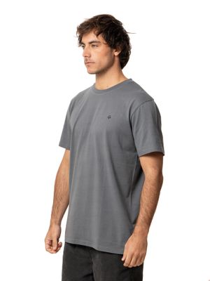 Imagen 2 del producto Polera Kivül Hombre Logo Gris Oscuro