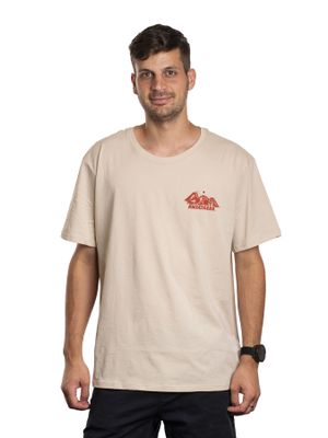 Polera Andesgear Hombre Cordillera A Mar Beige