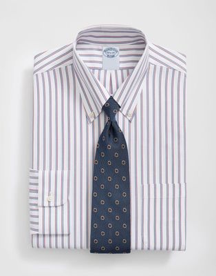 Camisa Brooks Brothers Hombre Ds Perf Ni Pbd Reg Blanco