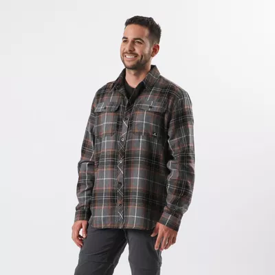Camisa Andesgear Hombre Franela Pupuya Negro