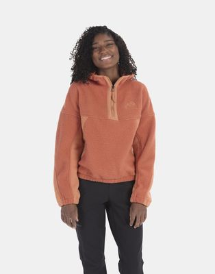 Polar Marmot Mujer W Super Aros Fleece Hoody Naranja